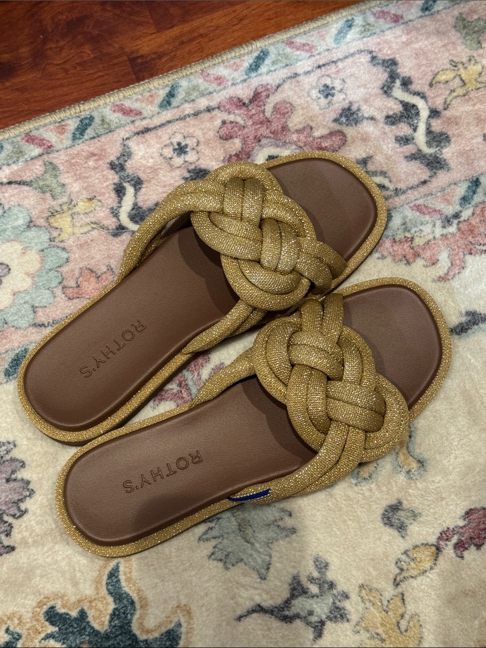 Rothy’s braided slide
